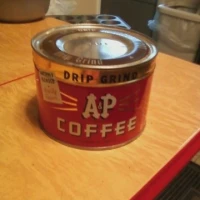 A&P Coffee Can