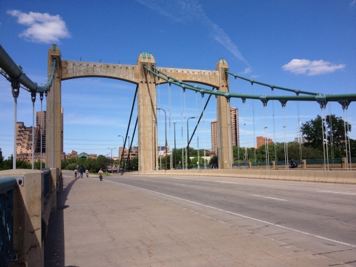 Hennepin Avenue bridge (this one was built in 1991).